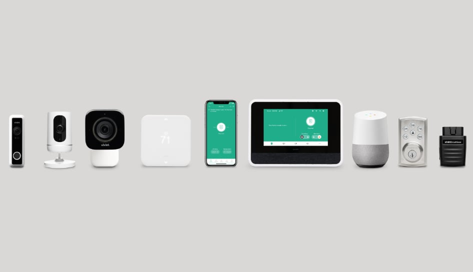 Vivint home security product line in South Bend